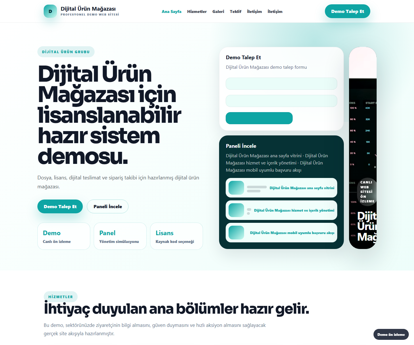 Dijital Ürün Mağazası ödeme ürün özeti görseli