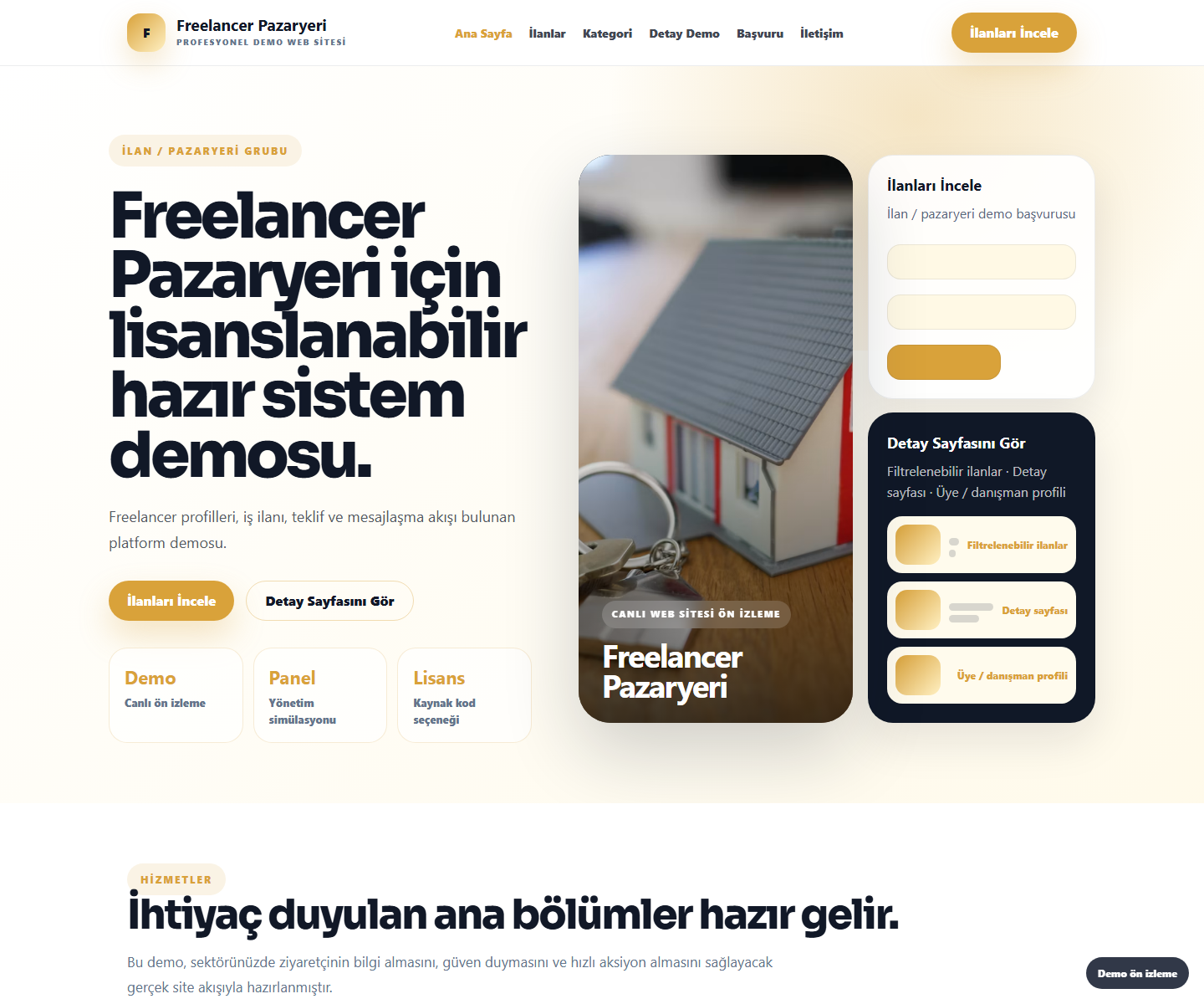 Freelancer Pazaryeri ödeme ürün özeti görseli